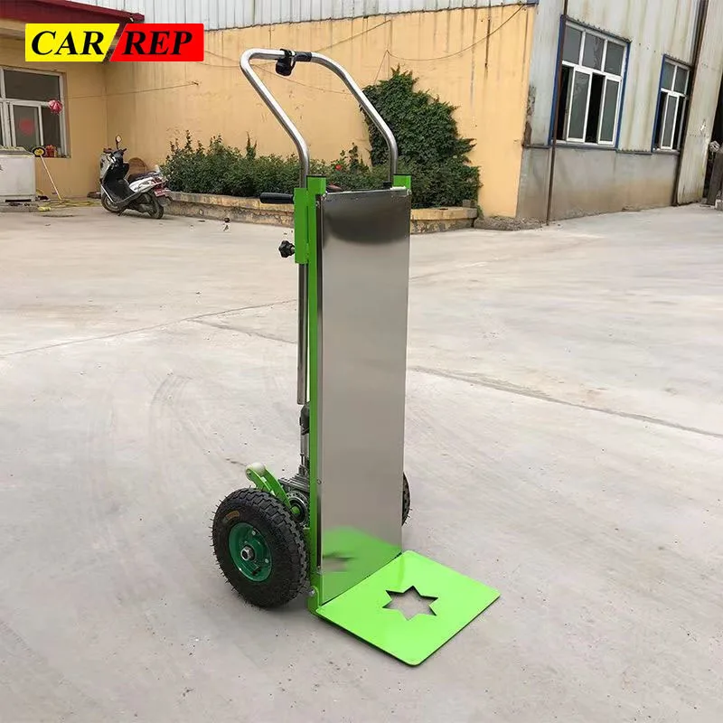 

220kg Electric Stair Climbing Power Trolley Hand Trolley Stair Climber Climbing Cart Hand Trolley Climb Cart Flat Truck