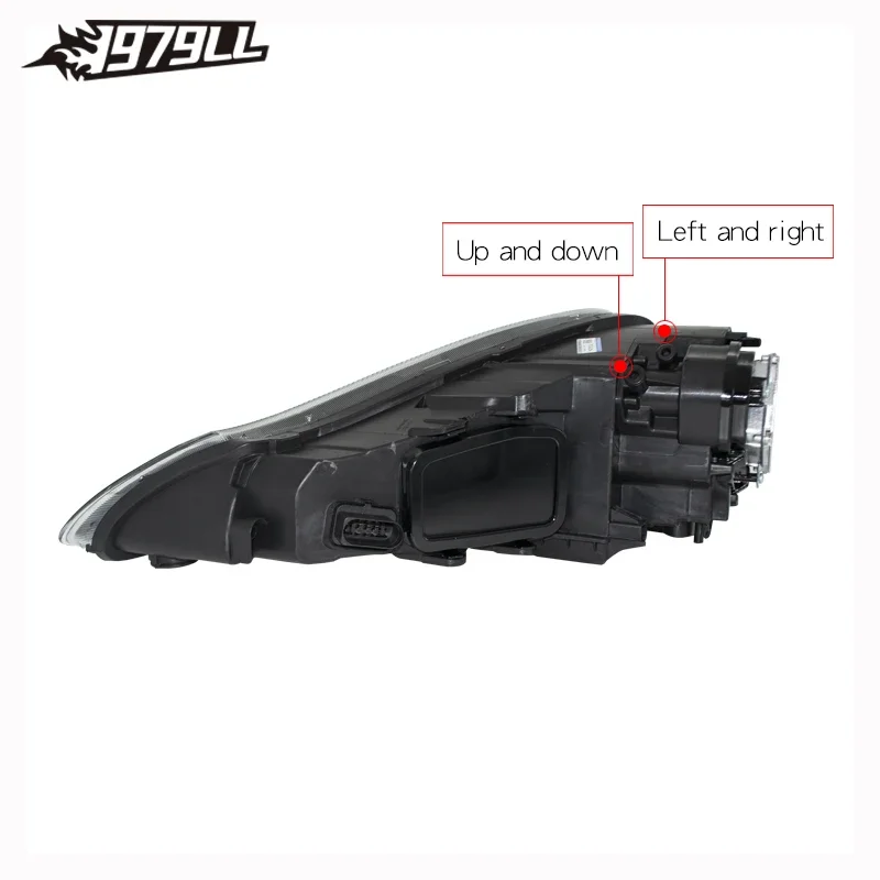 LED Front Lamp Housing For Porsche Cayenne 957 2007-2010 Upgrade To New Style Front Light view 6