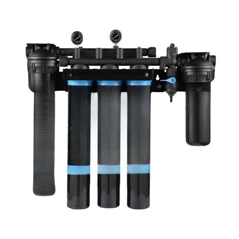 Commercial RO reverse osmosis water filter double triple quadruple stage purifier for milk tea coffee shop water treatment