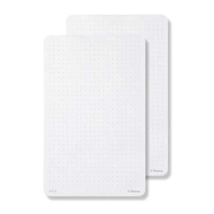 

Small Desk Notepad 2 Pack Minimalist ted Memo Note Pads with Premium Thick Paper