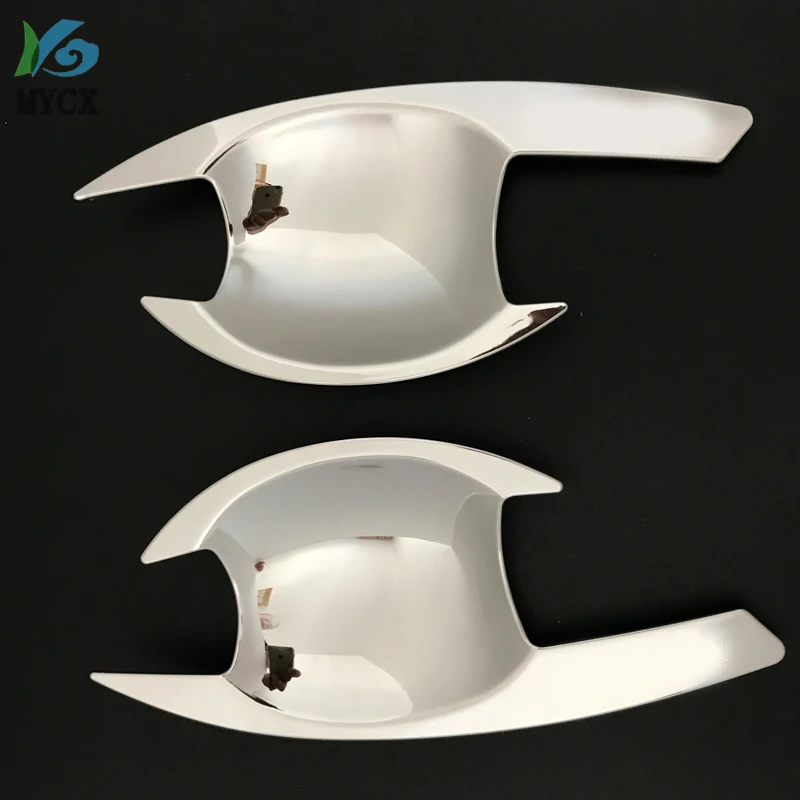 ABS 문짝 핸들 내부 크롬 색상, 미쓰비시 L200 트리톤 2006 2007 2008 2009 2010 2011 2012 2013 2014 자동차 스타일링