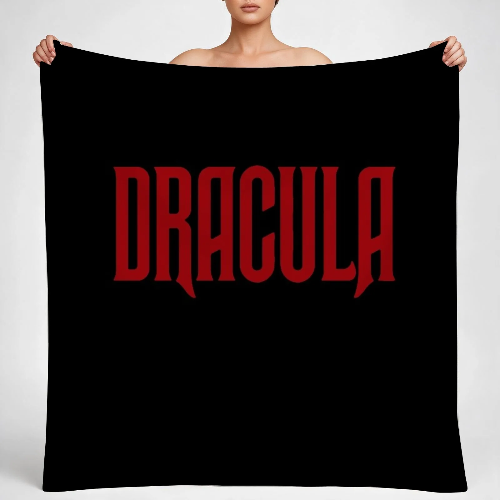 Dracula Throw Blanket couch cozy soft plush fuzzy picnic outdoor blanket
