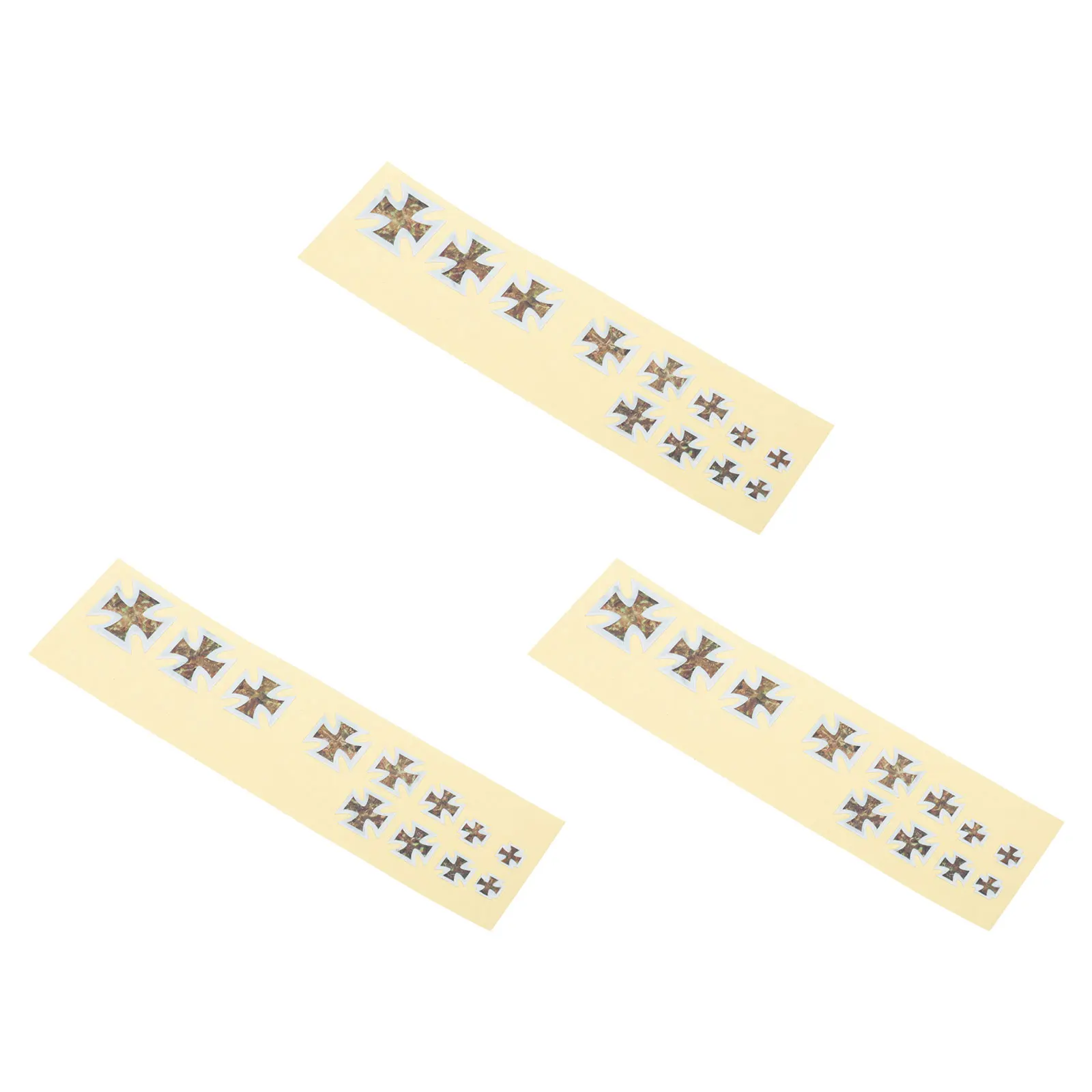 

3 pcs Guitar Sticker PVC Waterproof Decals Electric Bass Fretboard Fingerboard Creative Musical Instrument Adhesive Durable Easy