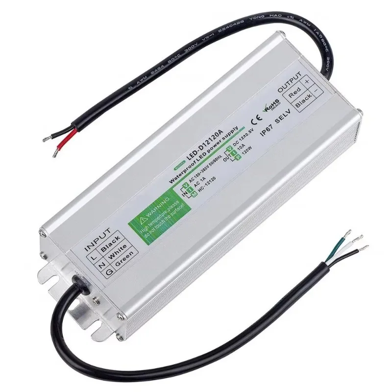 

7 Power Supply 12V 24V 36V 48V 54V 2A 3A 4A 5A 6A 8A 10A 150W Waterproof Switching Power Supply Light Emitting Diode Driver