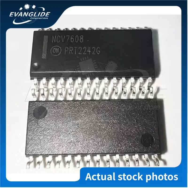 2 PCS/LOT Original & New NCV7608DWR2G NCV7608 SOP28