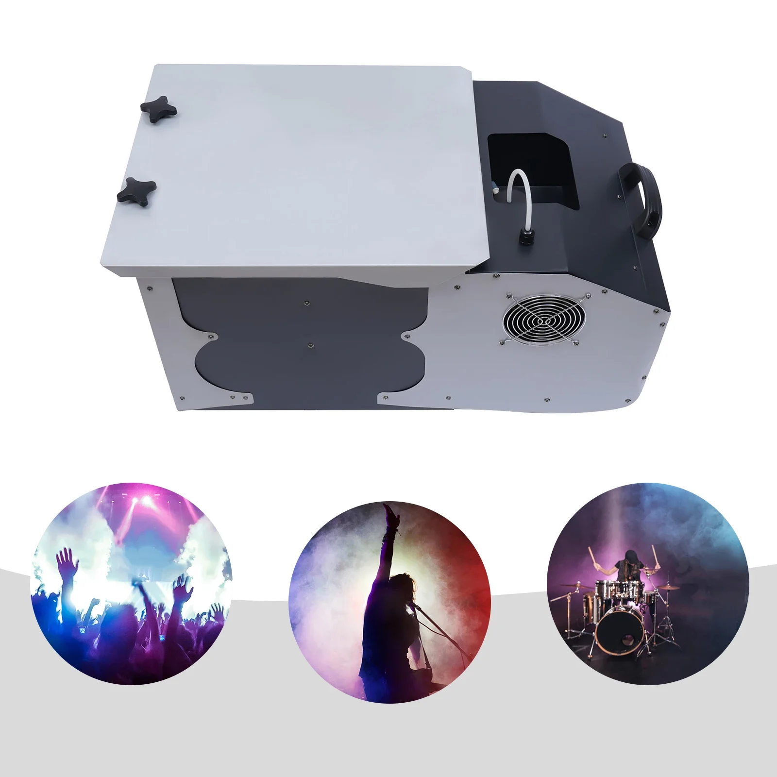 آلة الضباب الدخاني المنخفضة الكذب، 3000 واط منخفضة الكذب الدخان الضباب البخاخ الطابق الكذب مرحلة عرض تأثير، آلة رش الدخان المهنية