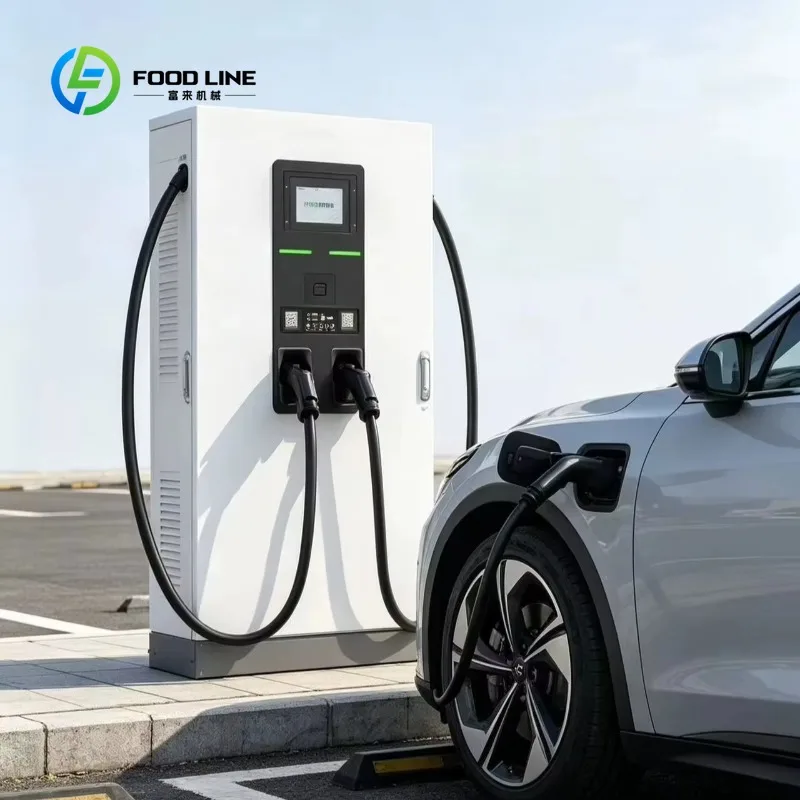 High Power  Fast Charging Pile, Outdoor Waterproof 50-1000V Wide Output for Charging Station