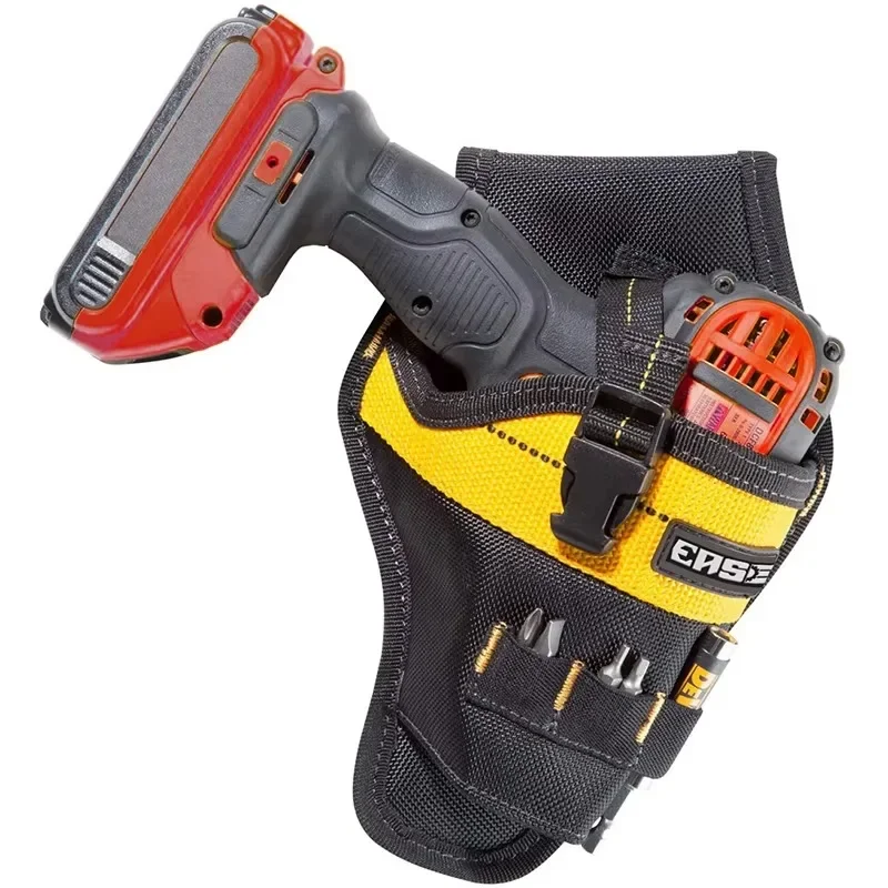 Durable Multiple Pockets Tool Bag Professional Heavy Electric Drill Tools Bag Waterproof Waist Belt Tool Bags For Repairmans