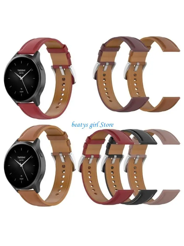 

C7AB PU Watchband Smartwatch Wear Resistant Watch Strap Band