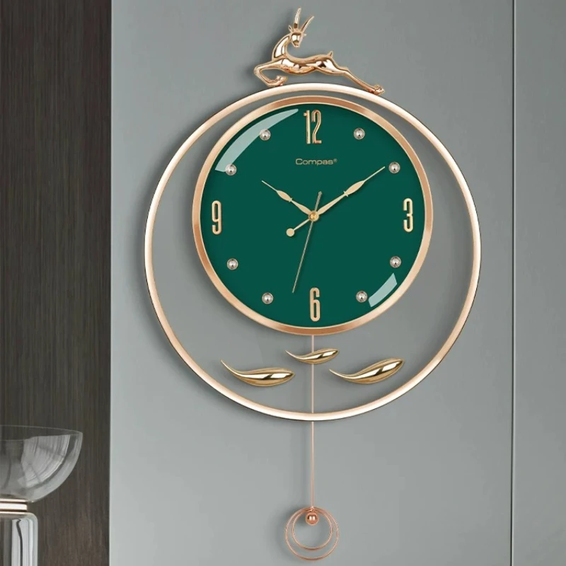 Nordic Fashion Wall Clocks Living Room Luxury Creative Design Wall Watch Modern Aesthetic Reloj De Pared Ornaments Home Decor