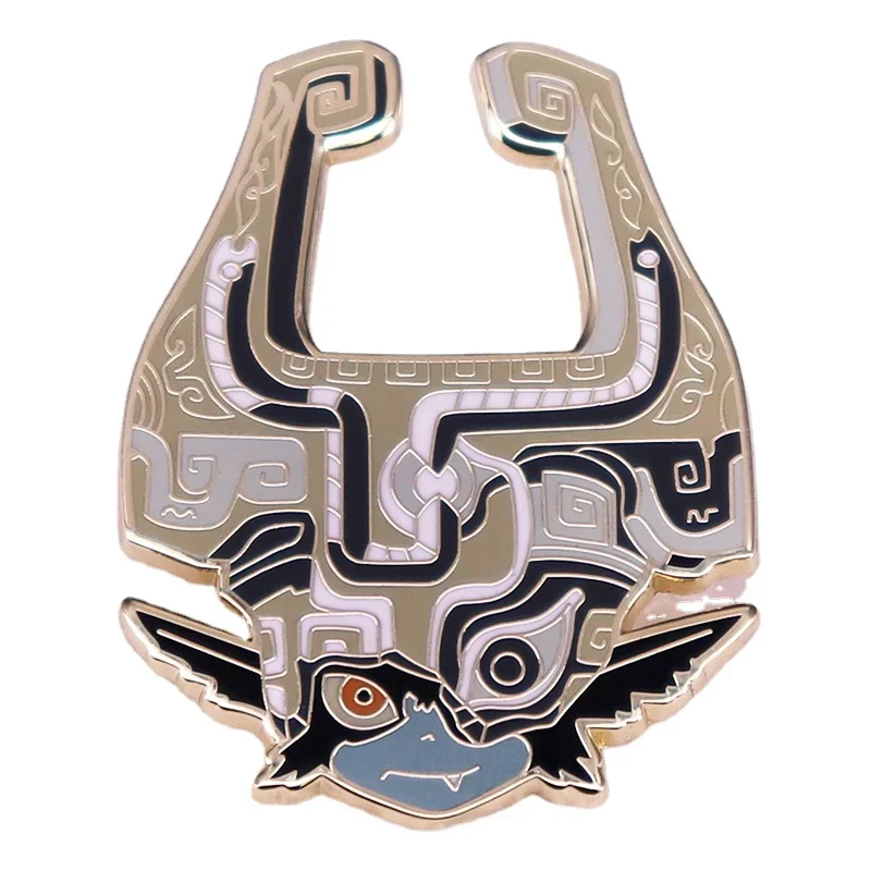 The Legend of Zelda Kingdom Tears Twilight Kingdom Princess Midna Brooch Game Peripheral Badge Accessories Collection Toy Gift