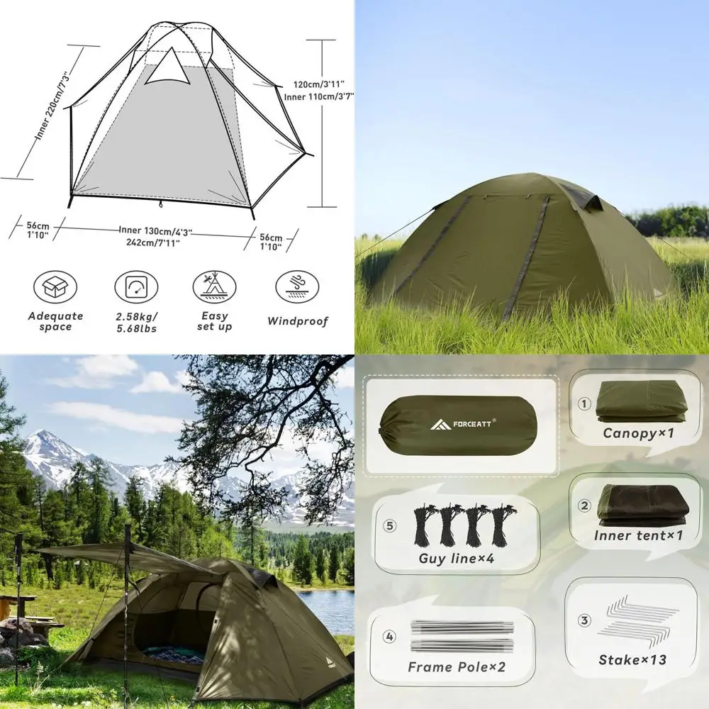 Camping Tent 2/3/4 …