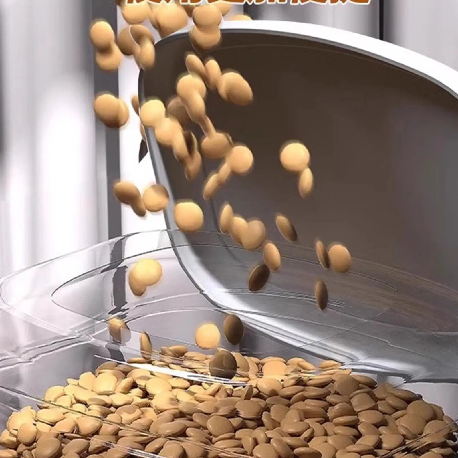 Automatischer Tierfutterautomat, Hundenapf, Futter- und Wasserspender für Katzen, fließendes Wasser, nicht strombetrieben. – Detail 4