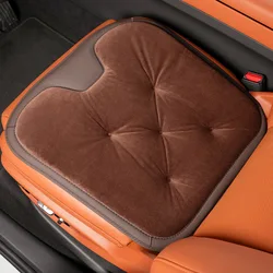 Car Comfortable Plush Seat Cushions are Suitable for Mercedes-Benz BMW and Audi Car Heated and Plush Front and Rear Seat Cushion