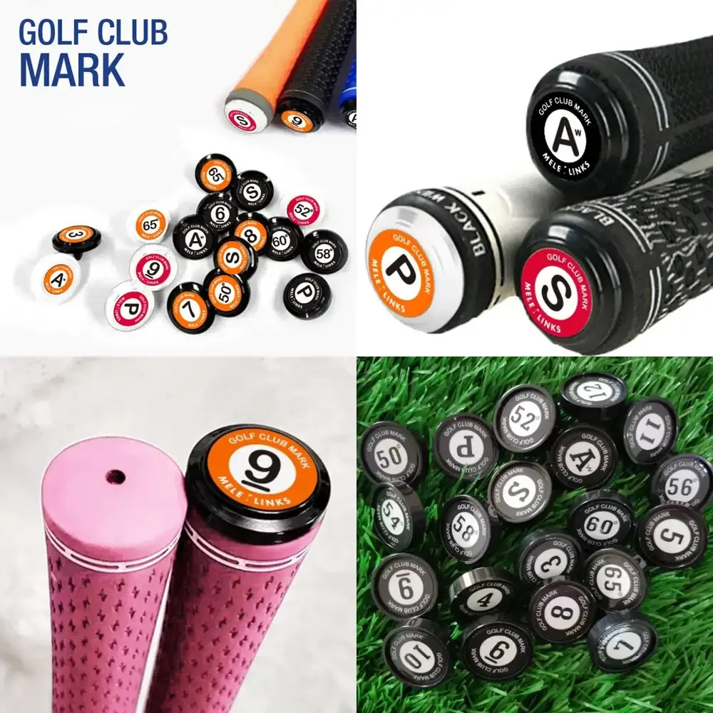 

WAP01 20PCS Golf Club Mark Waterproof Club Number Marks ABS Professional Golf Ball Stamper Stamp Marker Portable Sports