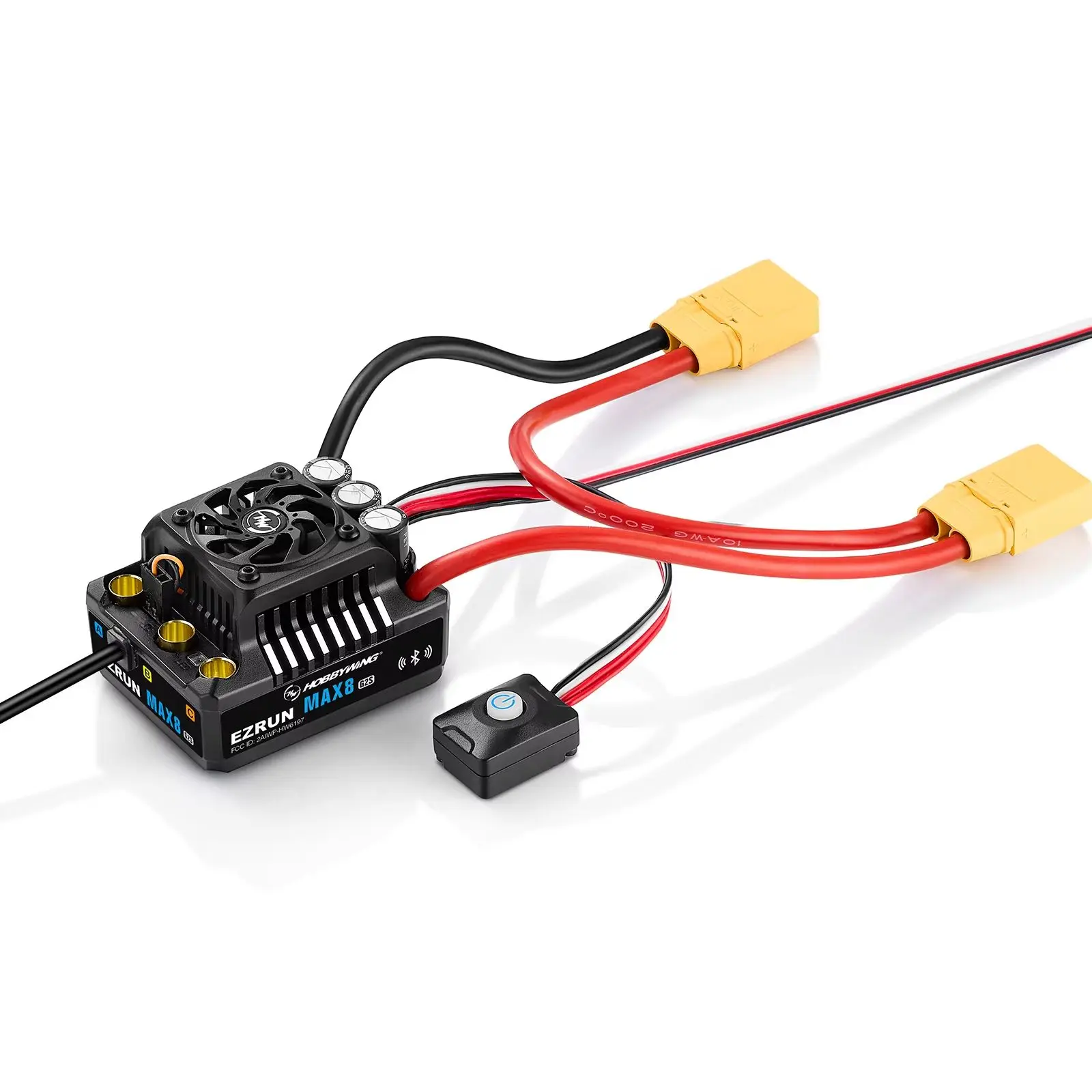 

Hobbywing EzRun MAX8 G2S 160A Sensory Brushless ESC for 1/10 1/8 RC Model Car Buggy OffRoad Vehicles