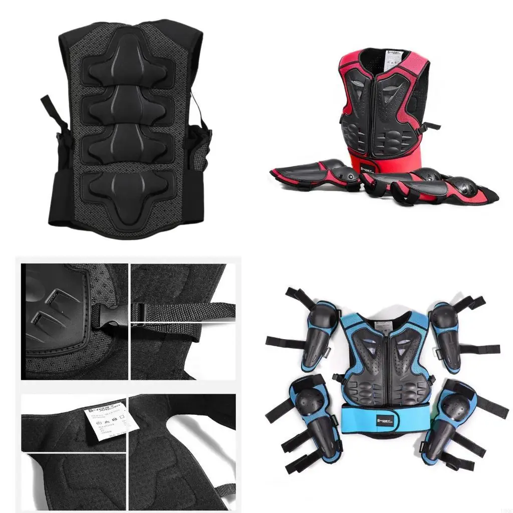 Motocross Kids Body Armour Dirt Bike Motorcycle Gear Chest Protective for Jacket New