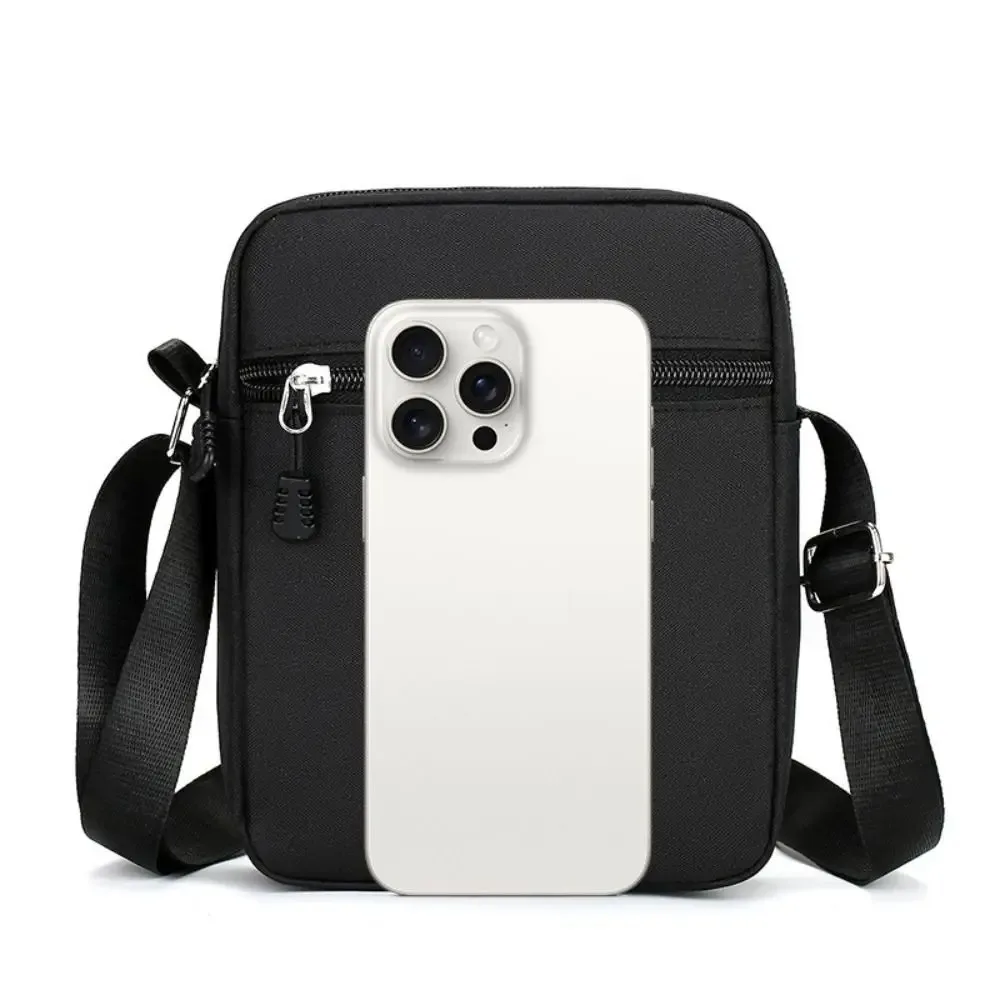 Simple and Casual Single-shoulder Bag, Oxford Fabric Crossbody Bag, Mini Small Bag, Mobile Phone Bag for Men and Women