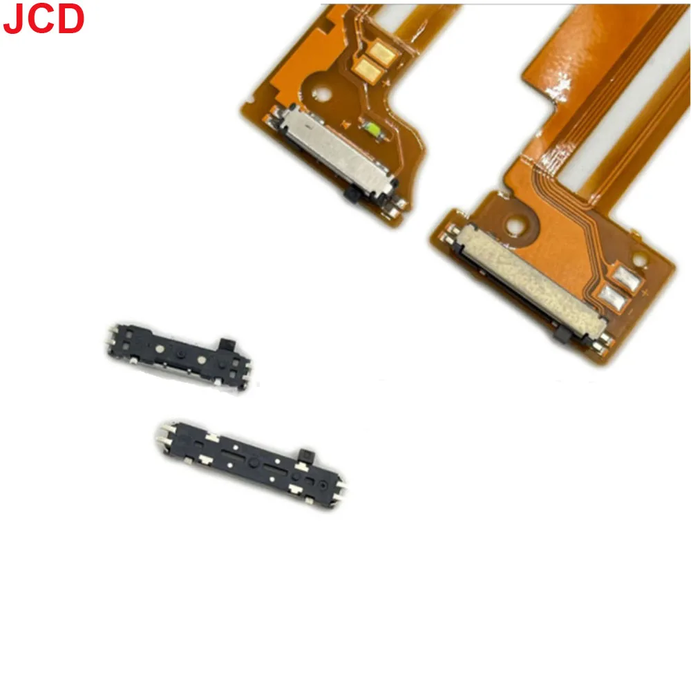 JCD 1pcs For 3DS 3D Slider Micro Switch Button replacement For 3DSXL New 3DS New 3DS XL Speaker Loudspeaker Flex Ribbon Cable