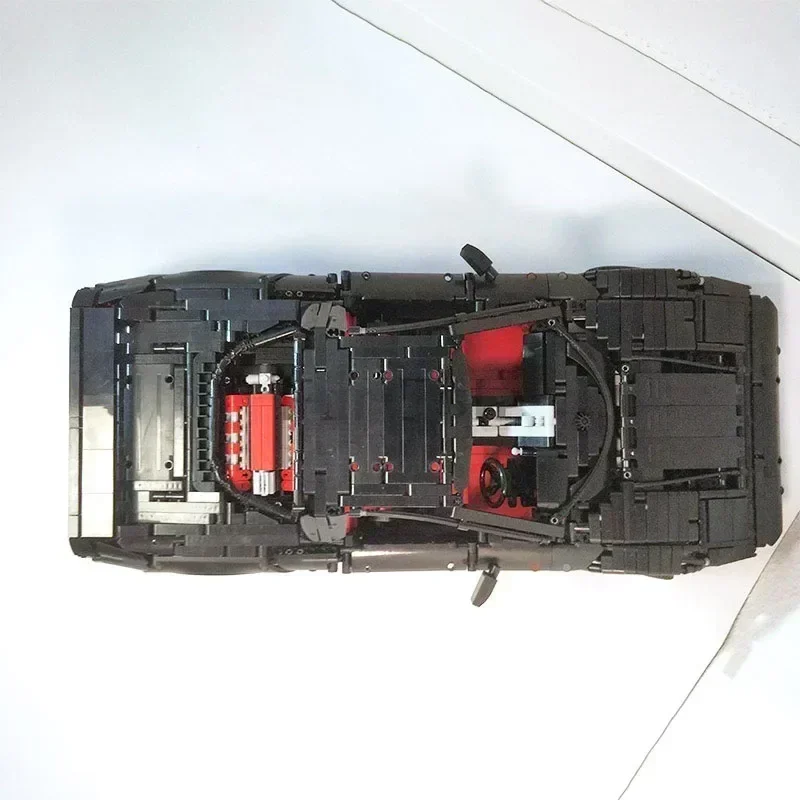 

MOC-30093 Новый черный классический спортивный автомобиль NSX 90-х годов, гоночные блоки, модель 4070 PartsMOC, креативная игрушка на день рождения для мальчиков и детей, подарок