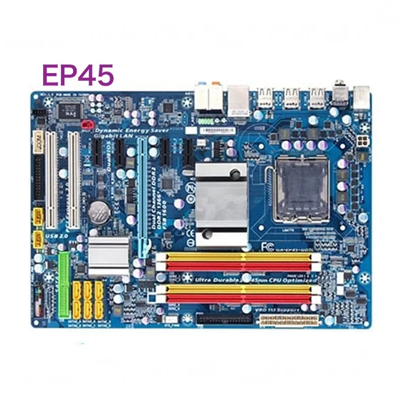 

Материнская плата для настольных ПК Gigabyte GA-EP45-UD3L GA-EP43-DS3L ES3G US3L S3L EP43 EP45, материнская плата 100% протестирована, ОК, полностью работает