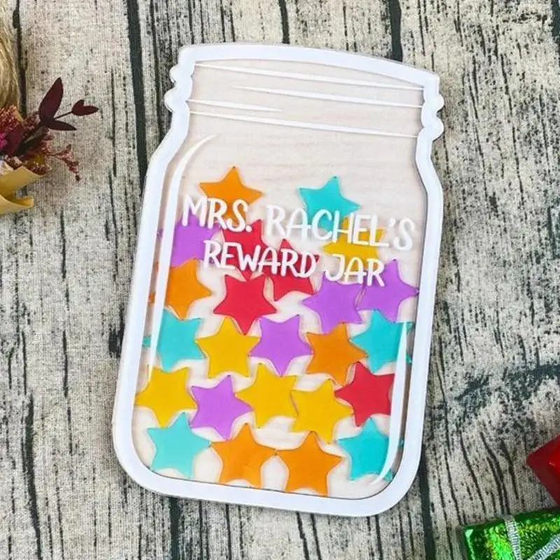 

Баночка для награждения со звездами, баночки для награждения для мальчиков и девочек, таблица наград за доску объявлений, Детская банка для награждения, домашний декор для классной комнаты