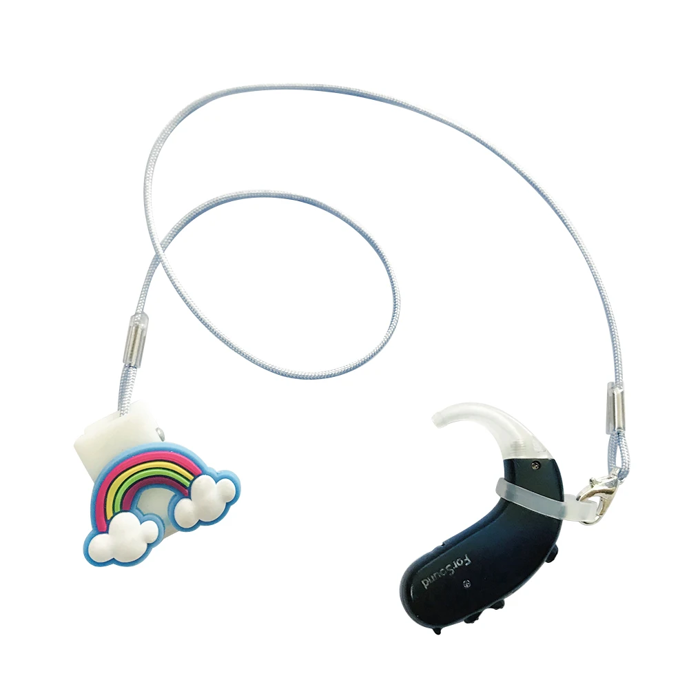 حامل حماية لمشبك السمع للأطفال BTE مع تصميم كرتوني جميل لطيف لمساعدات السمع خلف الأذن وزراعة القوقعة #5