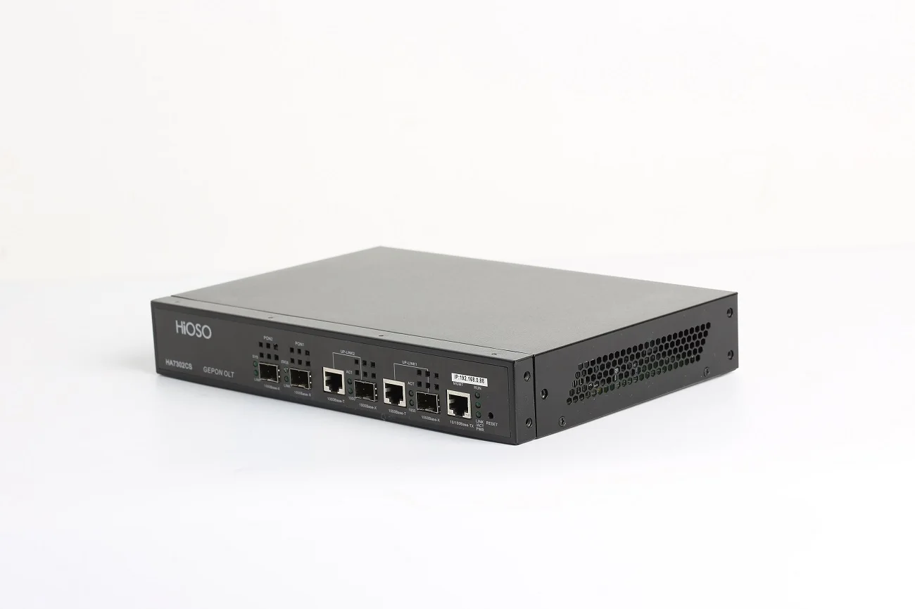 Imagem -04 - Hioso Epon Olt Portas Sfp Uplink Combo Ac100240v com Conector dc 12v Poder Não Incluído