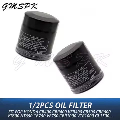 Motorcycle Oil Filters Fit for Honda CB400 CBR400RR CB500 CBF500 CB600 CBR VT 600 NT/NTV650 CB750 VFR750 CBR1000 VTR1000 GL1500