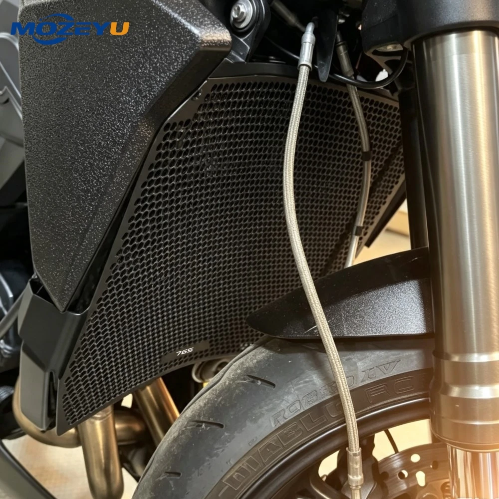 765 RX For Street Triple StreetTriple 765 RX /R/S/RS 765 2023-2026 2027 2028 Edition Radiator Guard Grille Cover Protector