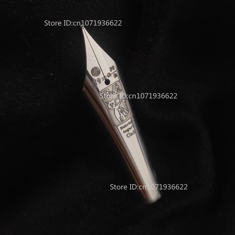 Tangmoon Twelve Zodiac Sign No.6 Pen Nib Unit Physics Series/Schrödinger’s Cat/Adapted BOCK Pen Holder Fountain Pen Accessories