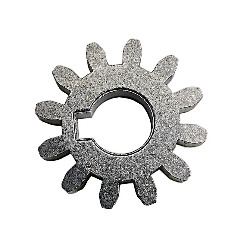 27.3MM Metal Cog-wheel 2M 12 Tooth Hole Diameter 10mm Iron Base Gear Motor Parts Powder Metallurgy Hardware  12T 10A