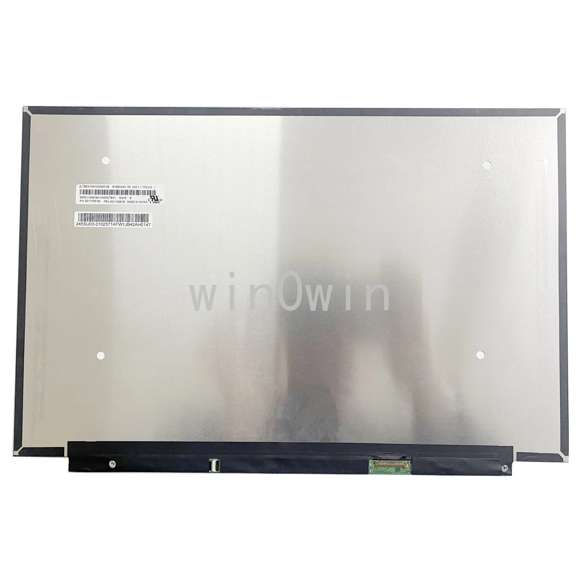 

M160NW41 R3 16 inch Slim LED Matrix Laptop LCD Screen 1920x1200 IPS 60HZ 30Pins