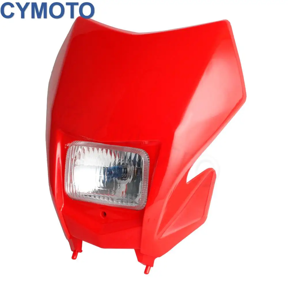For Honda CRF230F CRF230 CRF150F CRF 150F 230F Enduro Motorcycle Headlamp Dirt Bike Front Headlight Fairing Supermoto Motocross