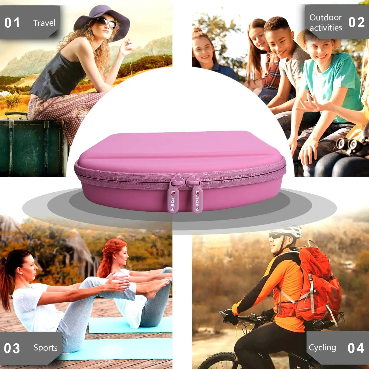 Hard EVA Carrying Case Compatible with LeapFrog LeapReader Learn to Read System Portable Storage Travel Bag