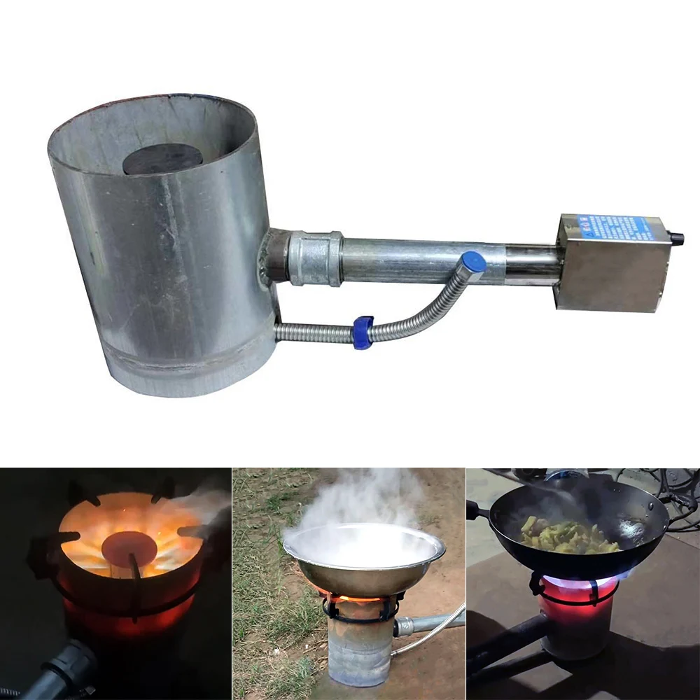 Waste Oil Stove Waste Oil Burner Greenhouse Farm Warming Furnace Burning Stove With Electric Blower For Cooking Boiling Water