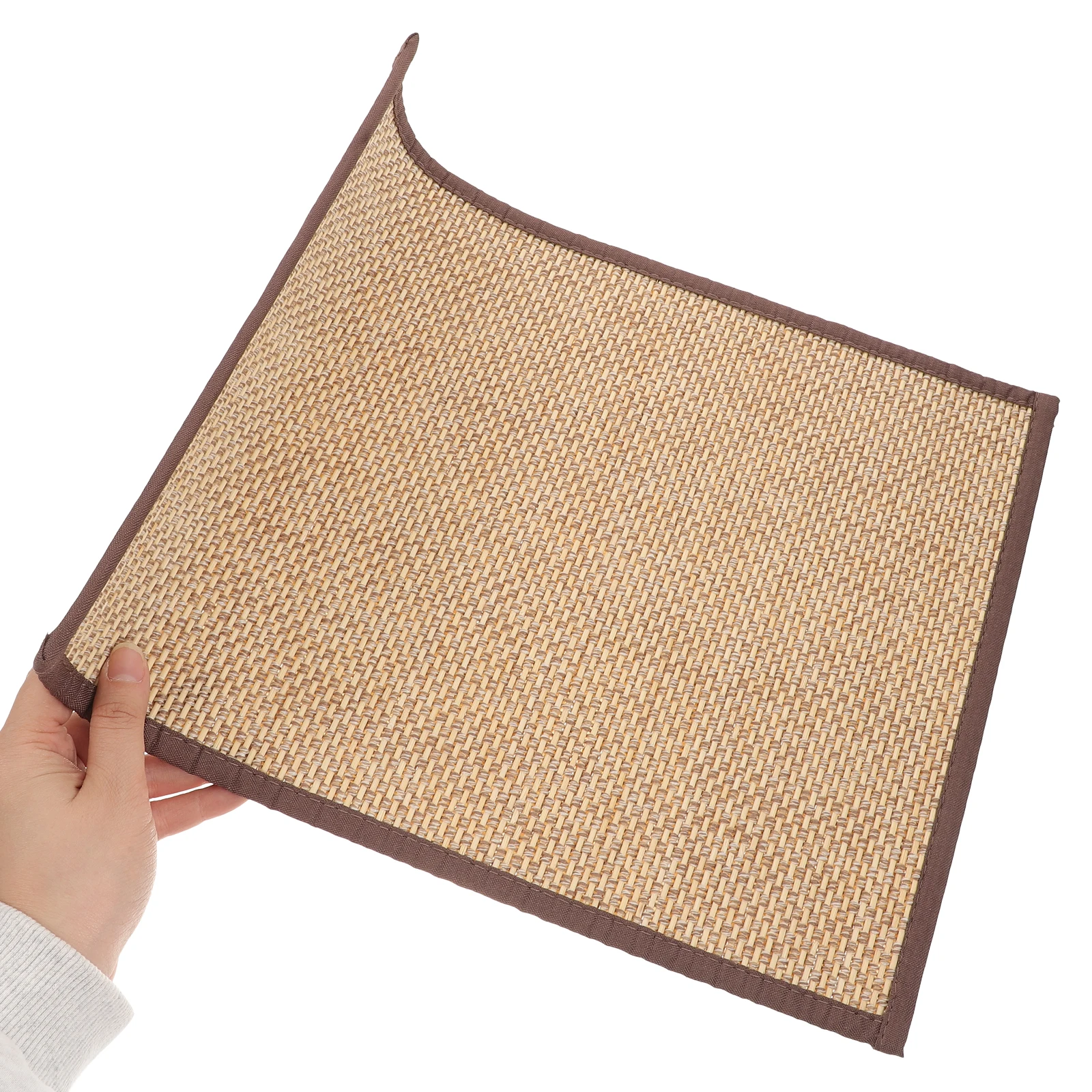 

Large Floor Mat Bamboo Woven Cushion for Sitting Meditation Yoga Home Office Kids Room Decor Seating Pad Soft Durability