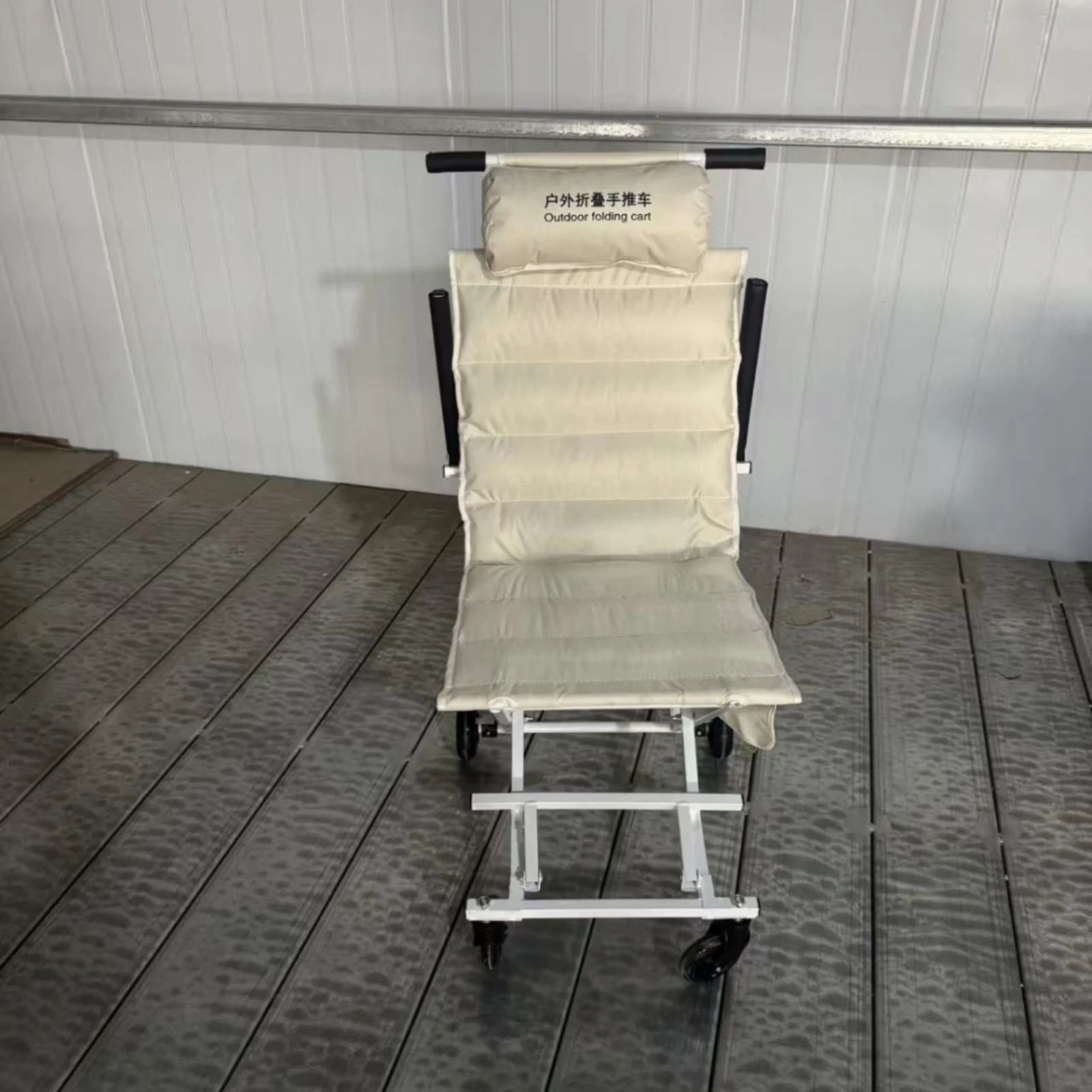 Foldable Push Wagon Chair Padd - Outdoor Furniture Fabric ulasan dan harga