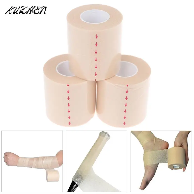 PU Foam Bandage Elbow & Knee Pads Film Foam Underwrap Sports Pre-Wrap For Athletic Tape 6CM*20M  Protector