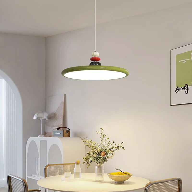 Minimalist LED Dinning Room Pendant Lights Kitchen Chandelier Modern Round Lamp Living Room Home Decor Office Hanging Lamp