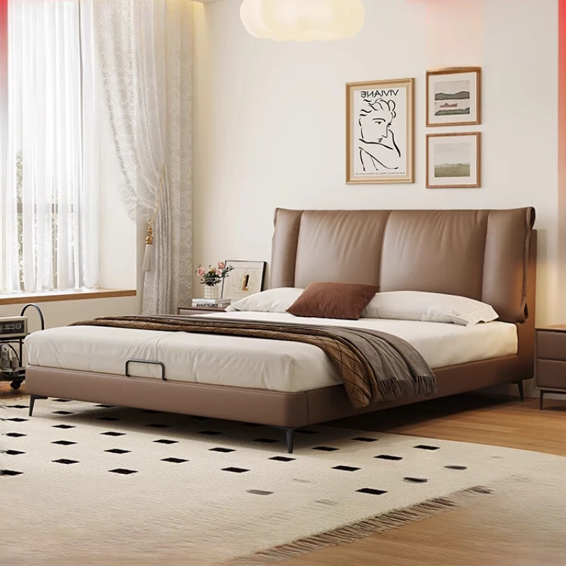 

Twin Princess Beds Massage Princess European French Bed Aesthetics Safe Comfortable Fashionable Wood Cama Casal Home Furniture