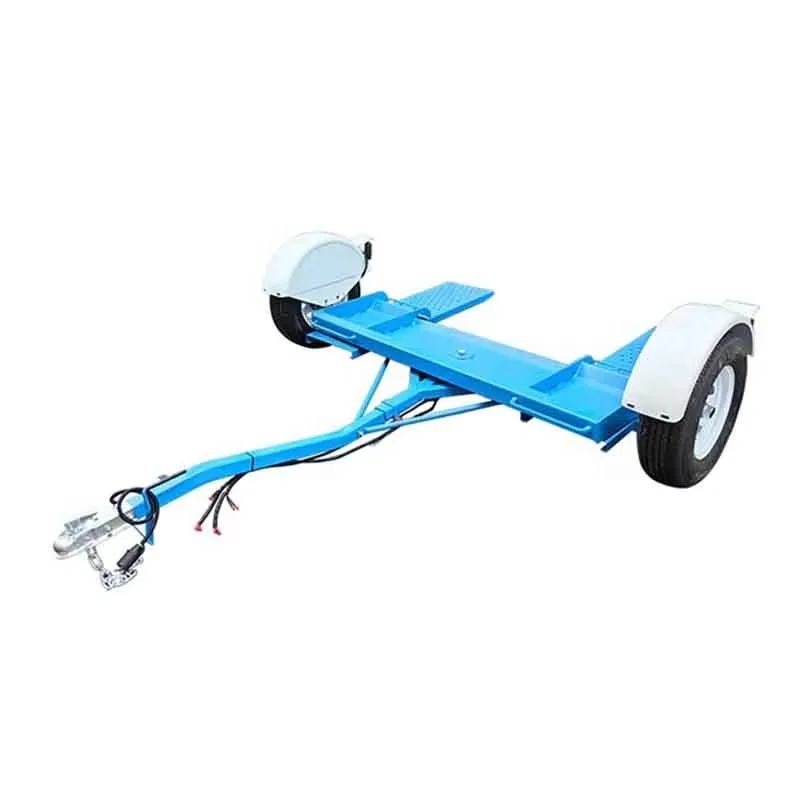 

Vehicle Recovery Tool Car Mover Dolly Trailer with Safety Brake System Tire Repair Tools for Convenient Towing Cars