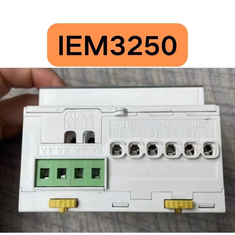 The second-hand IEM3250 multifunctional electric meter tested OK and its function is intact