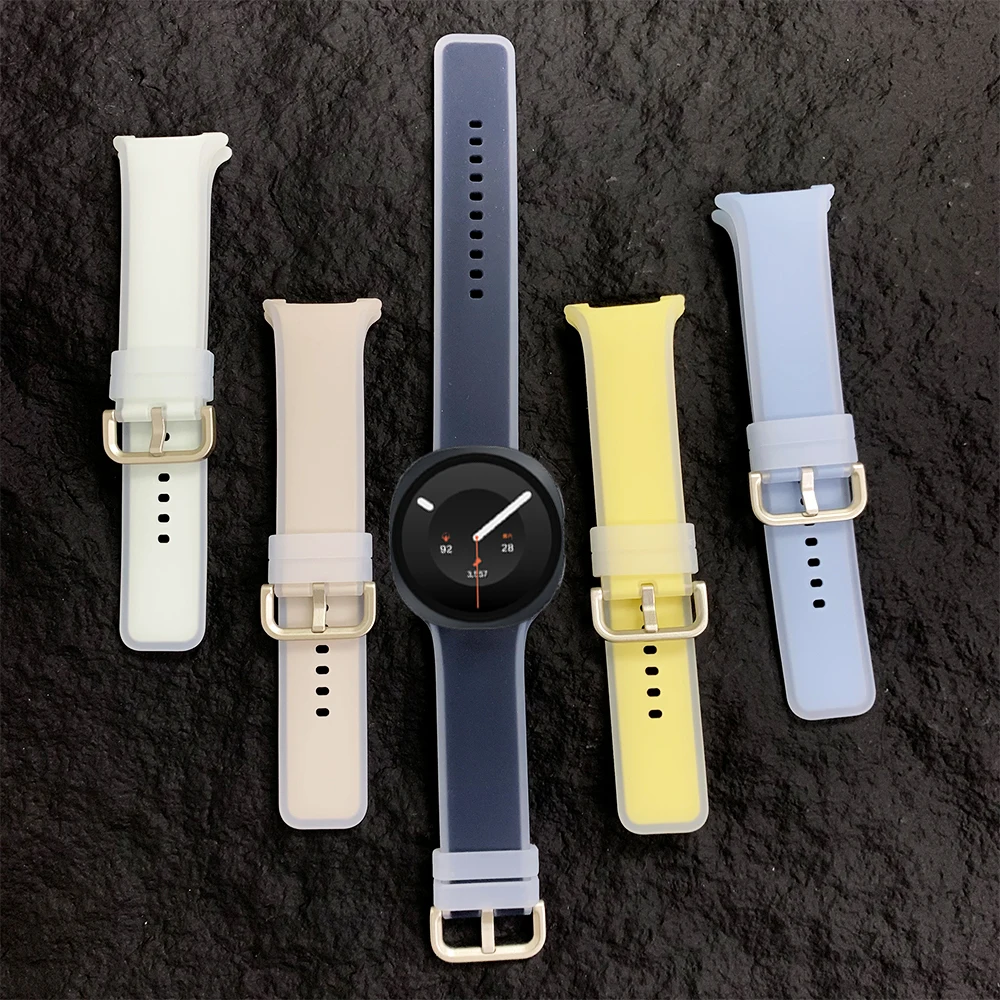 Sport Silicone Band for Samsung Galaxy watch 9 8 44mm 40mm 8classic 46mm Bracelet Replace Belt Correa for Galaxy watch 9 8 Strap