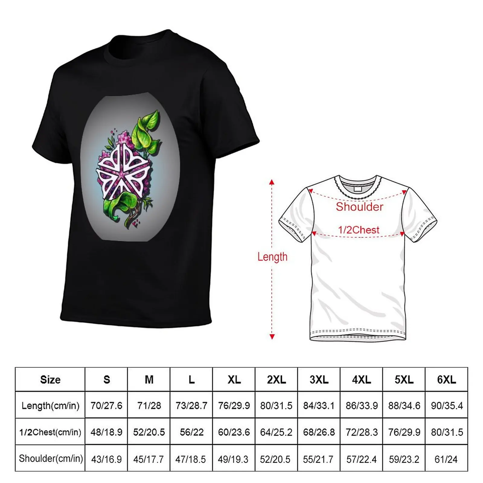 Rochester Flower (Lilac - Rochester NY) T-Shirt anime clothes aesthetic clothes T-shirts for men cotton