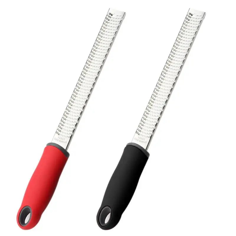 

Lemon Ginger Garlic Zester Hand Cheese Grater Non-Slip Lemon Zester Tool Cheese Grater Citrus Zester For Parmesan Kitchen Items