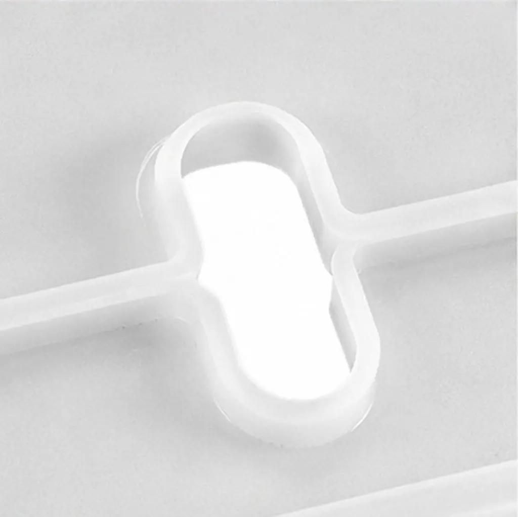 2Pcs Non Stick Silicone Phone Stand Mold for DIY Smartphone Holder Making Fade Resistant Washable Reusable Craft Mold