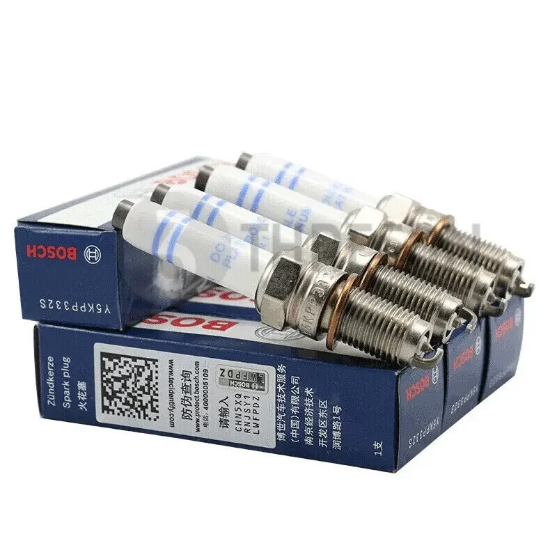 Original BOSCH Genuine 1/4/6 pcs Y5KPP332 0241145523 Platinum Spark Plug Fits for Volkswagen Audi Skoda Seat 1.4T EA211