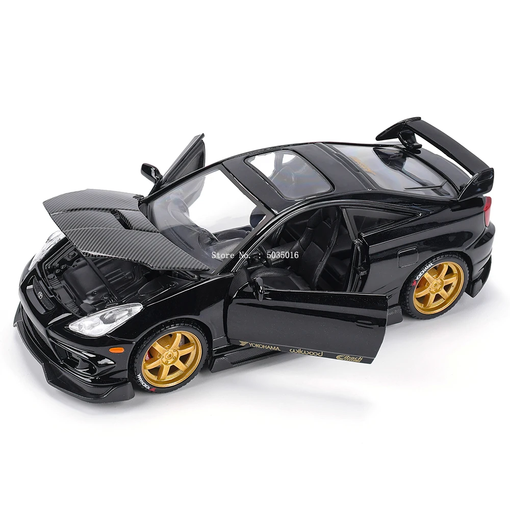 Maisto 1:24 Toyota Celica GT-S Supercar Antique Car Static Die Casting Car Collectible Model Car Toy Gift Tide Play