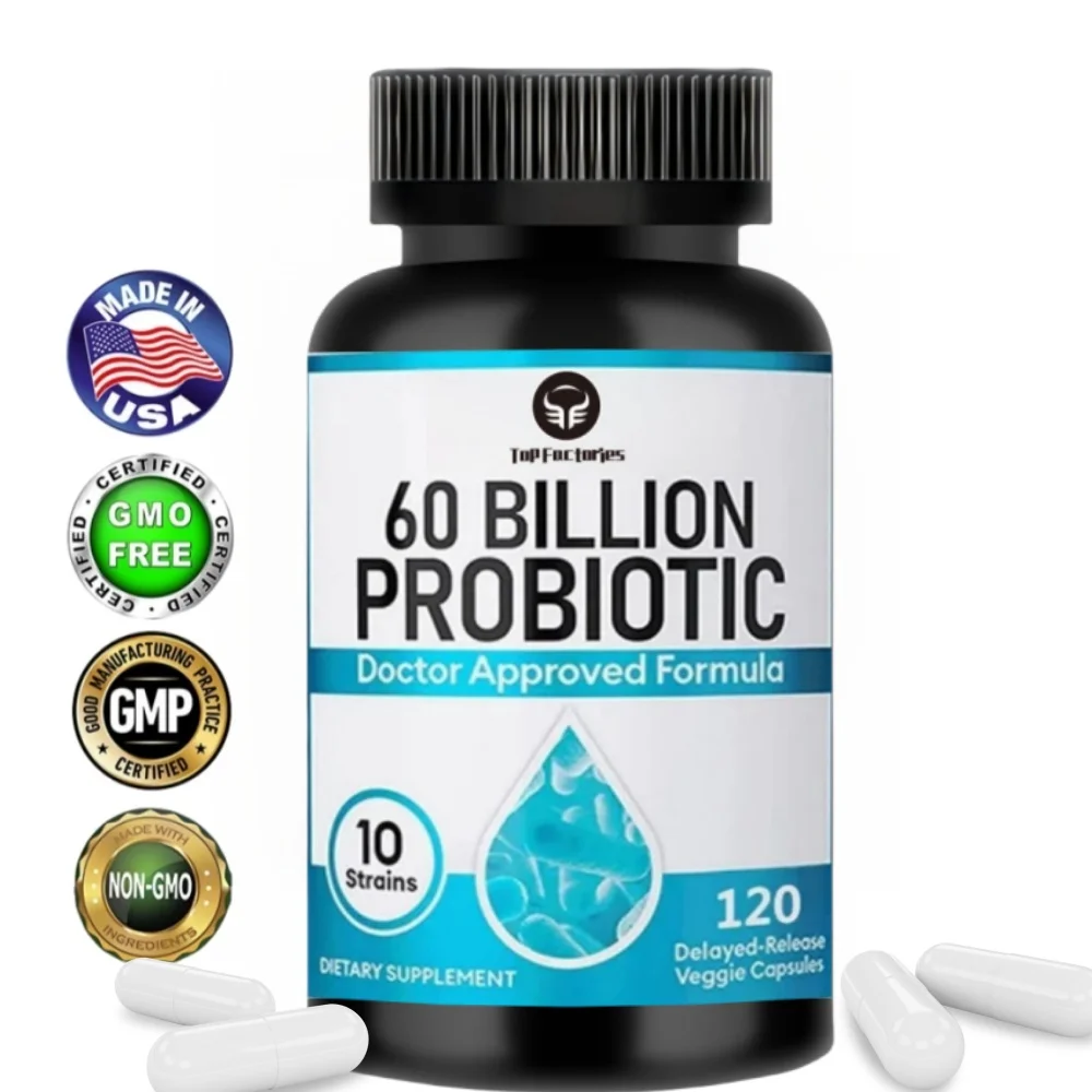 

Daily probiotic supplement-helps burn fat metabolism and promotes nutrient digestion and gut health for adult men and women